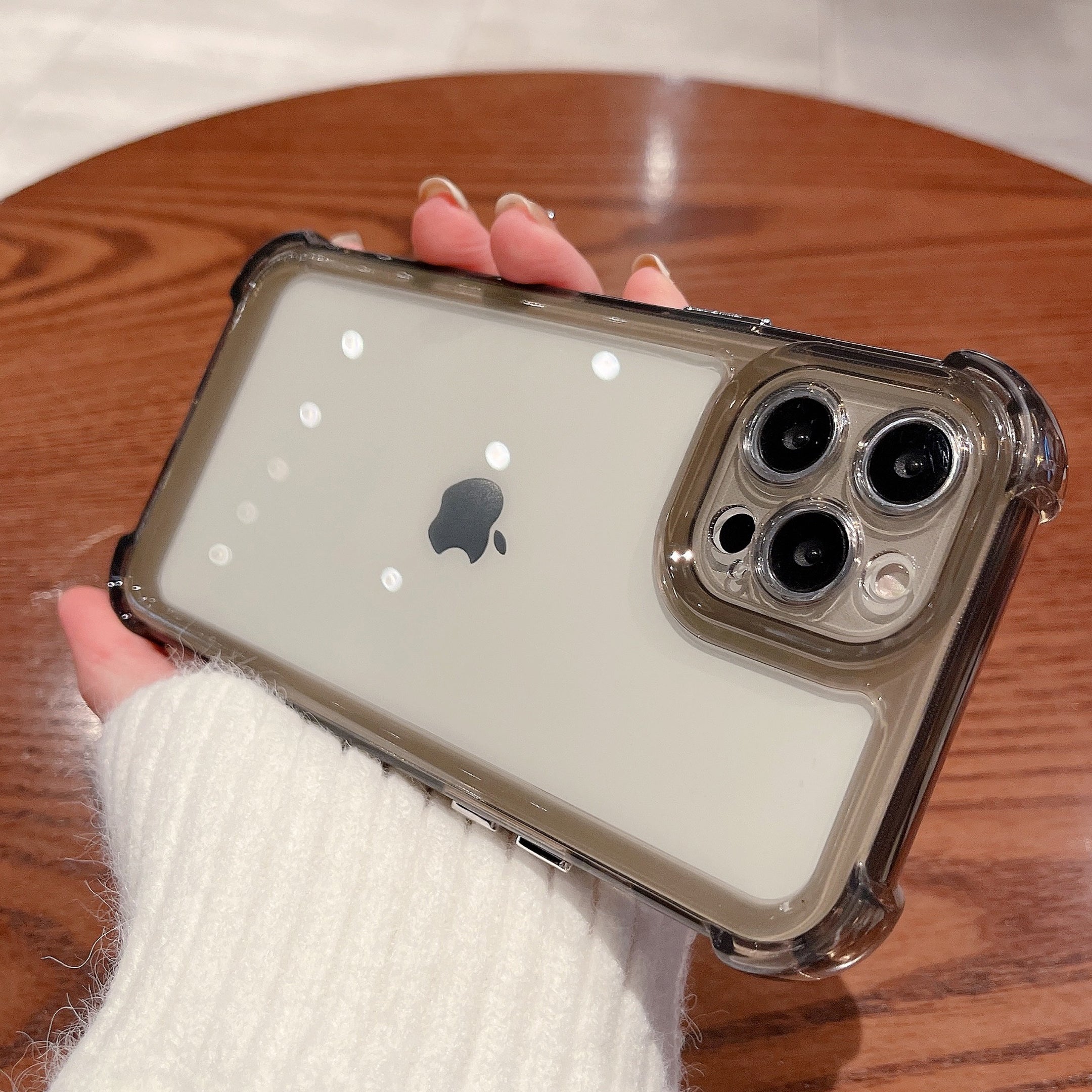 Zadní kryt telefonu pro iPhone 13 Pro 6,1 palce, čtyřrohá ochrana proti pádu, pouzdro na telefon proti poškrábání Zadní kryt telefonu pro iPhone 13 Pro 6,1 palce, čtyřrohá ochrana proti pádu, pouzdro na telefon proti poškrábání